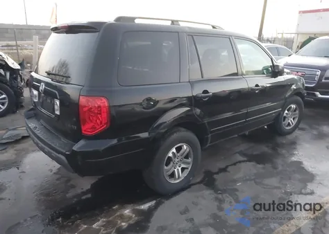 2003 Honda Pilot Ex-L из США, поврежденный, VIN 2HKYF18523H597408